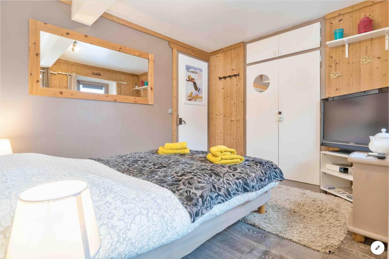 סן-ג'רבה-לה-באן Chambre Independante Avec Salle De Bain Independante Au Rdc D Un Chalet A 25 Kms Chamonix מראה חיצוני תמונה