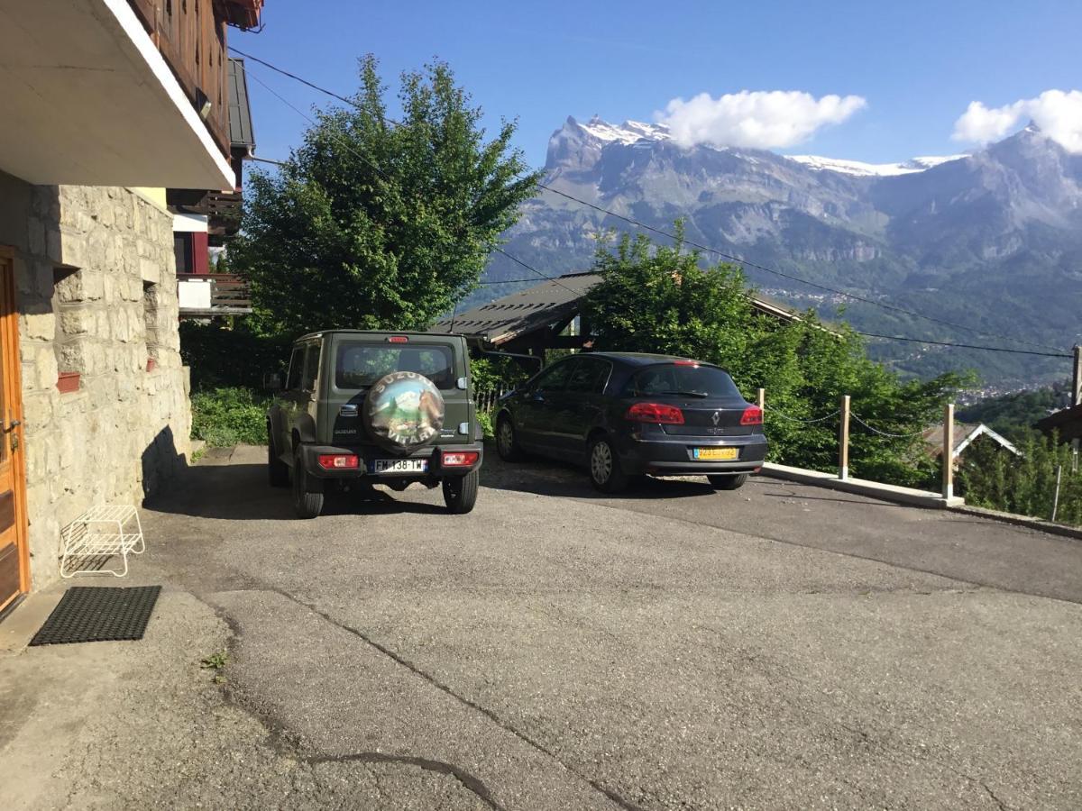 סן-ג'רבה-לה-באן Chambre Independante Avec Salle De Bain Independante Au Rdc D Un Chalet A 25 Kms Chamonix מראה חיצוני תמונה
